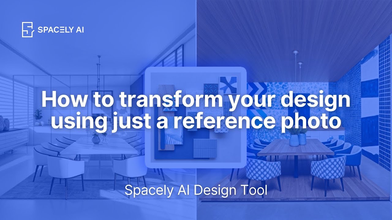 How to transform your design using just a reference photo with Spacely AI Style Transfer Feature