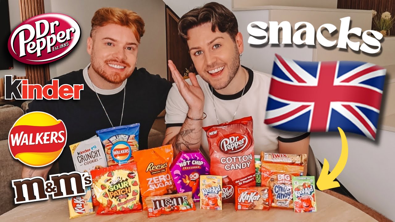 PROVÁMOS SNACKS DO REINO UNIDO 🇬🇧 *que deviam existir cá!!*