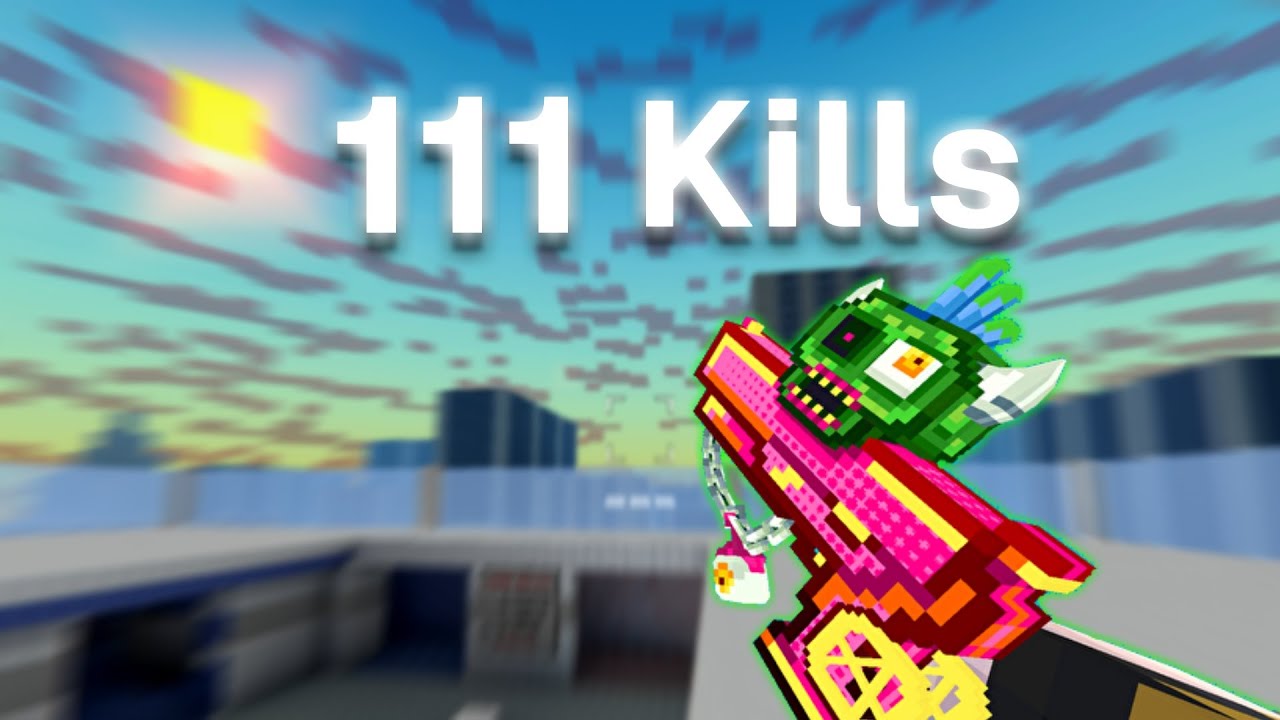 デスマッチ 連射 111 Kill Deathmatch Gameplay【ピクセルガン3D】(Pixel Gun 3D)