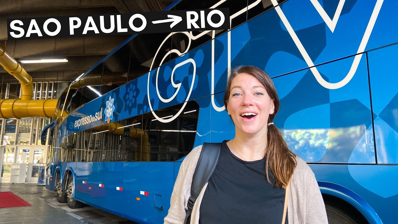 WHAT IS A BUS EXPERIENCE IN BRAZIL LIKE? 🇧🇷 SAO PAULO TO RIO DE JANEIRO | COVID 19 TRAVEL