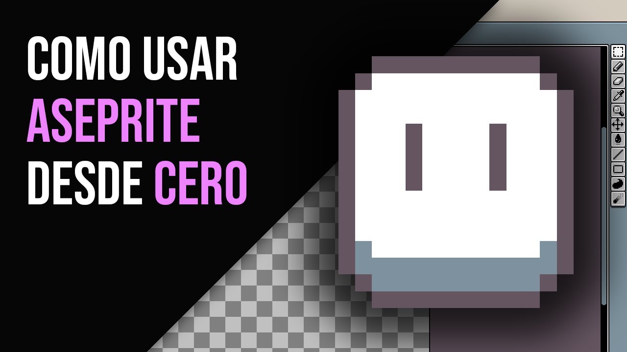 Como usar ASEPRITE TUTORIAL en ESPAÑOL