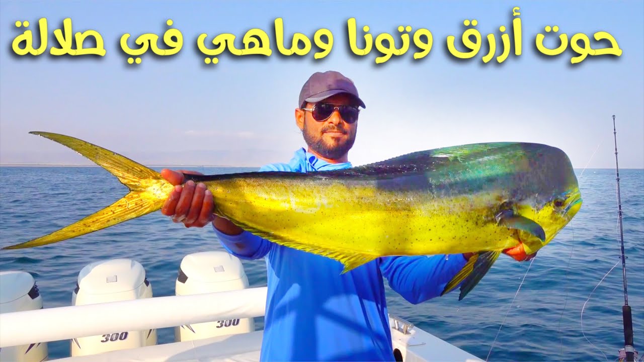 صدنا تونا وصورنا الحوت الأزرق في مكشات صلالة || Tuna and Blue Whale in Salalah