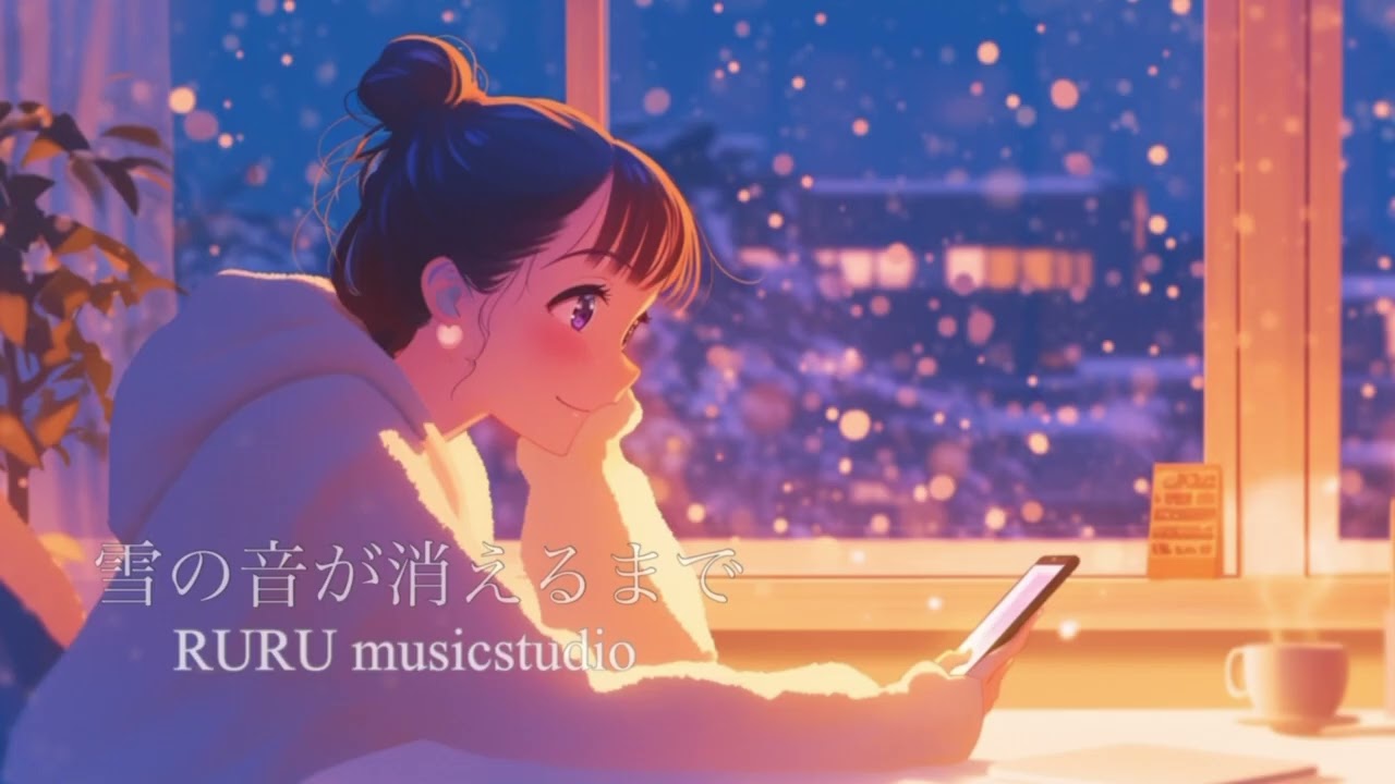 雪の音が消えるまで｜静かな冬に寄り添うLofiピアノ・1時間ループ