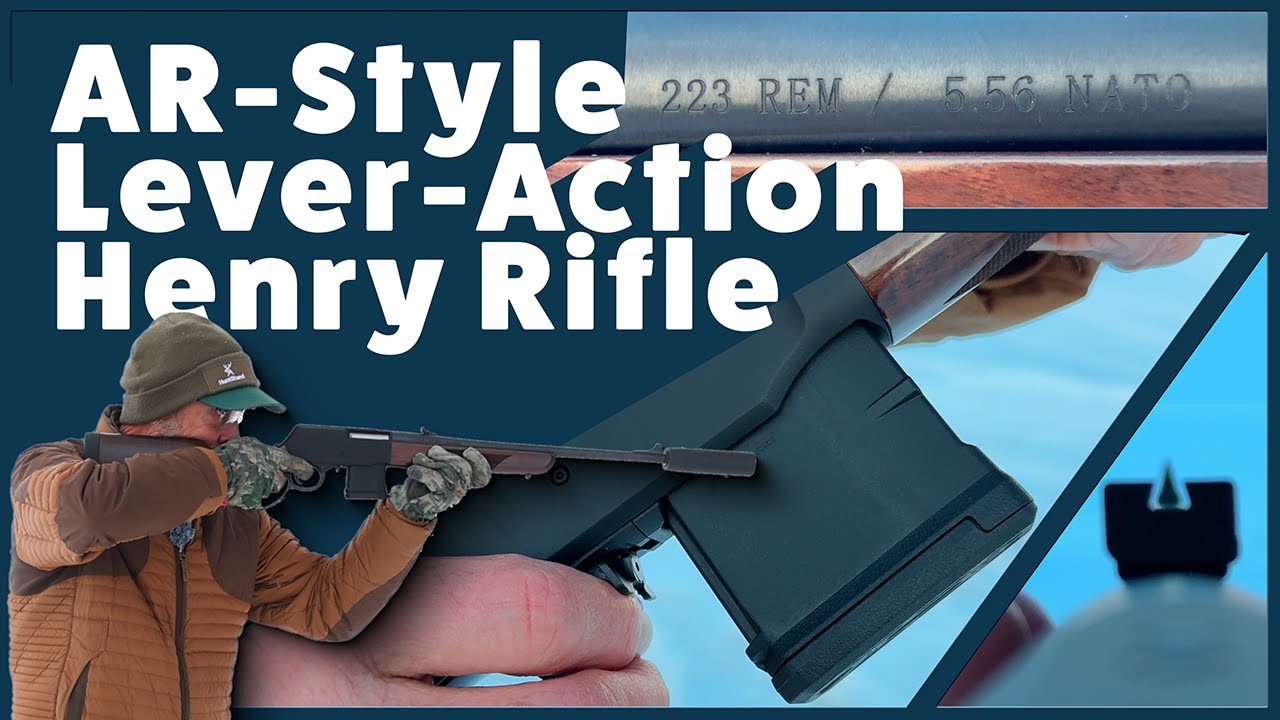 Henry's Modern, Hammerless Supreme Lever Action with AR Magazine