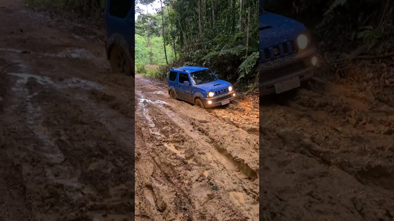 Suzuky Jimny atoleiro #atoleiro #suzuki #jimny #amaz&ocirc;nia #roraima #venezuela #trilhasradicais
