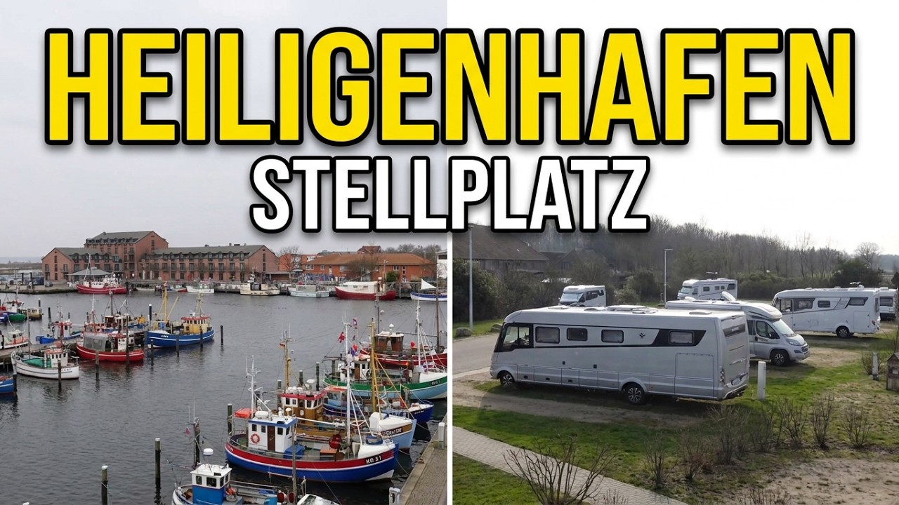 Wohnmobilstellplatz Heiligenhafen, Ostsee.