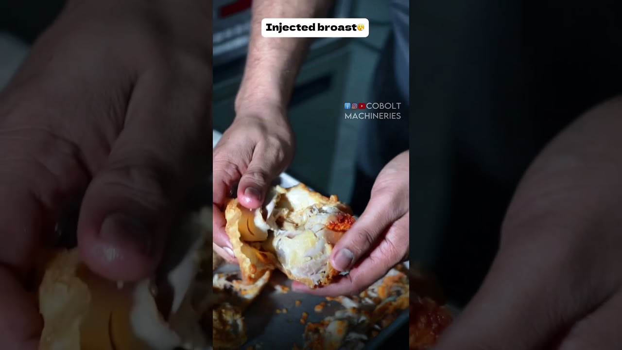 Broast machine live demonstration ✅ #kitchen #kitchenappliance #premiumkitchen #food #kfc #kfcfried