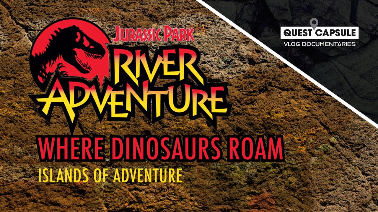 The History of Jurassic Park River Adventure - Islands of Adventure - New Ride POV & Story