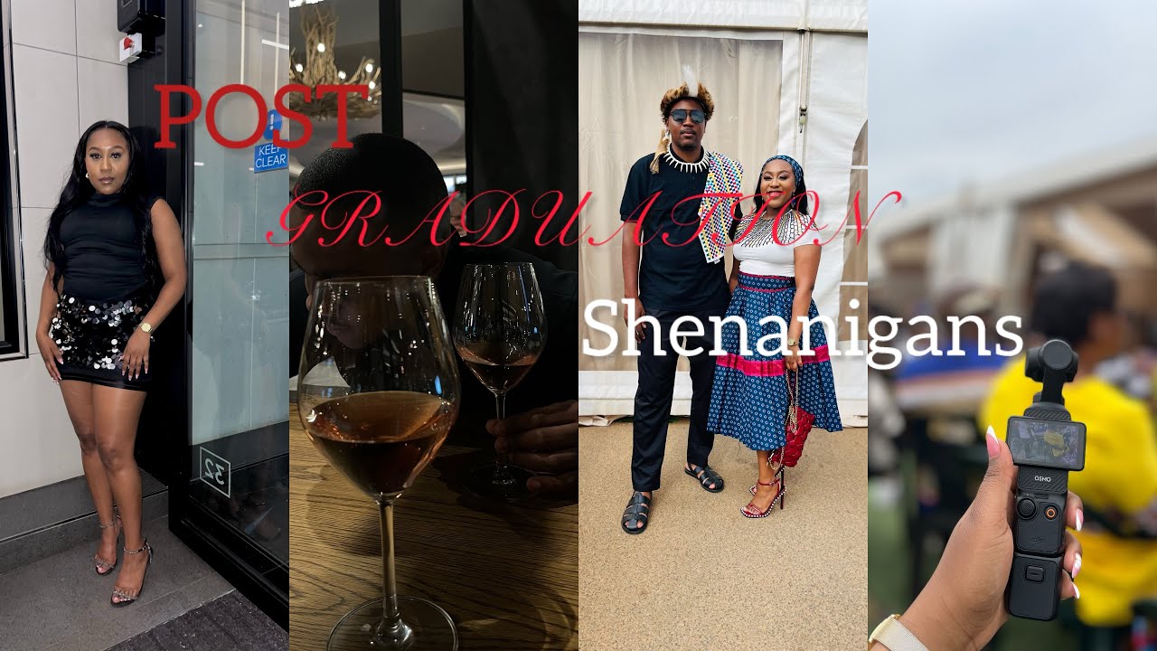 POST GRAD’ VLOG| QUICK RESET| DINNER| WEDDING AND MORE❤️#roadto1k#graduation #southafricanyoutuber❤️