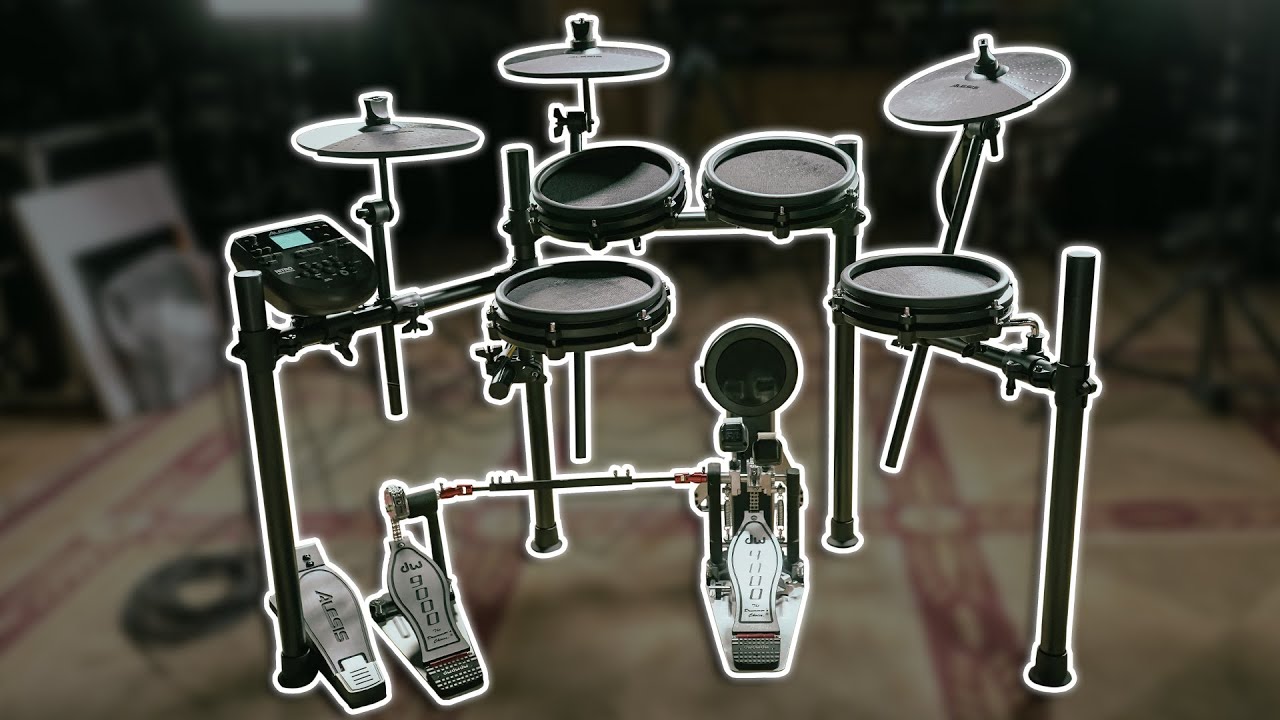 Обзор и распаковка Alesis Nitro Mesh (2022) — лучшая электронная барабанная установка для начинаю...