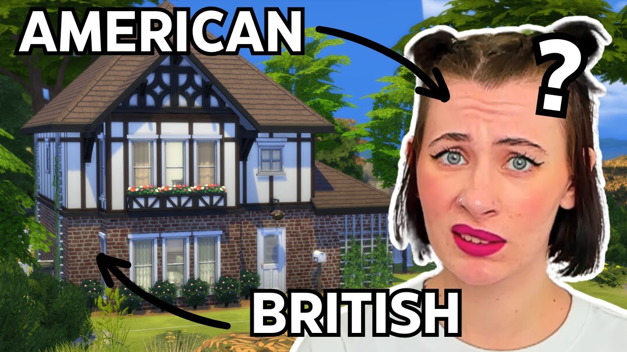 American Tries to Build a British Floor Plan in The Sims 4