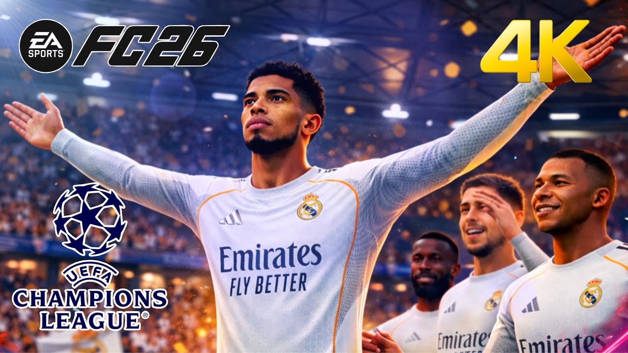 FC 26 | Barcelona vs Real Madrid | UEFA Champions League 25/26 Play-Offs Match | PC [4k]