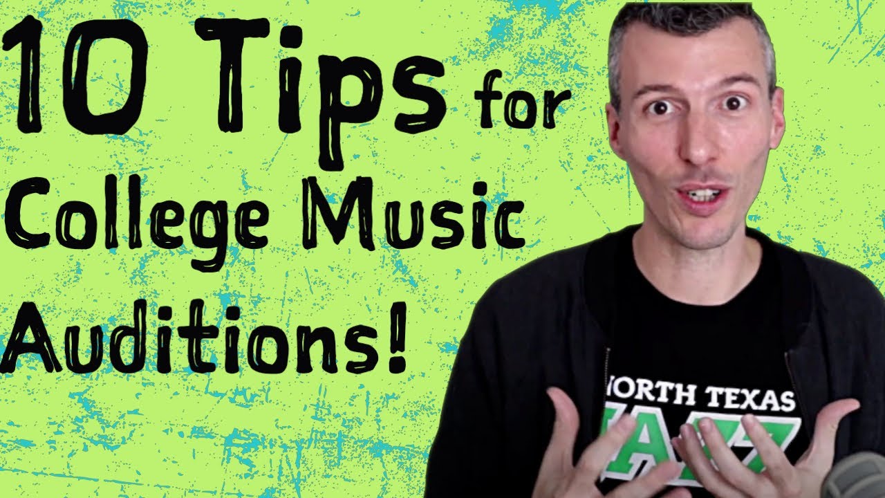 10 Tips for Music School Auditions! (Jazz College Music School Audition Tips)