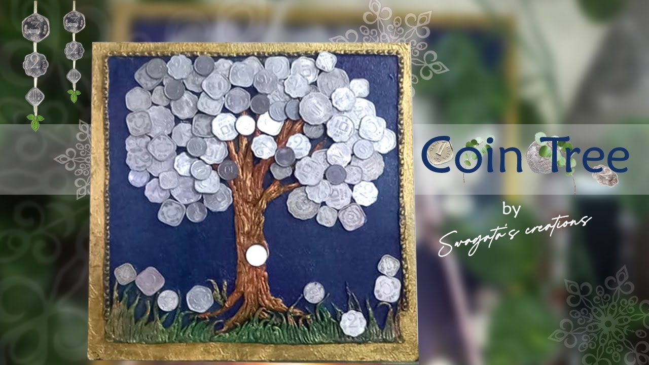 DIY Coin Tree / Money Tree Creating Idea