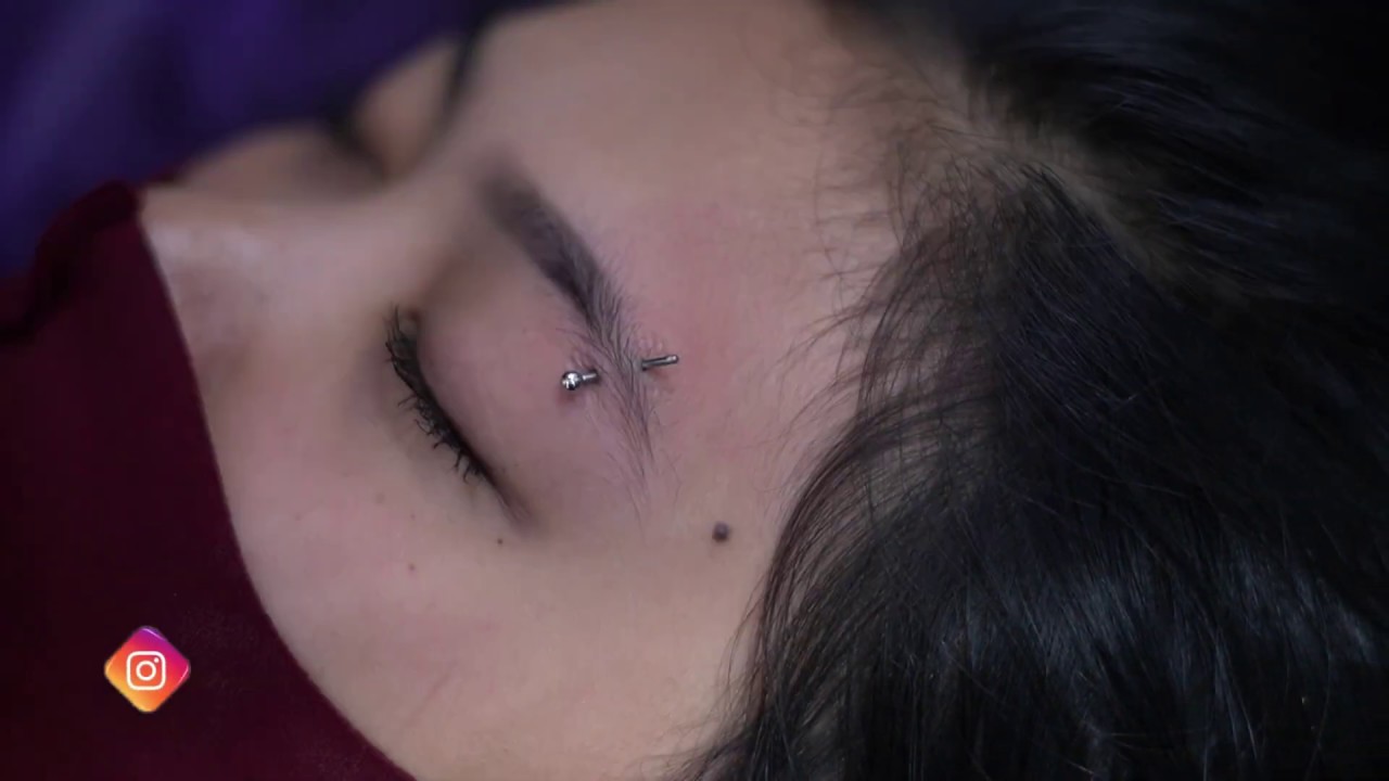 Professional Eyebrow Piercing - Niyo || Tindik Alis Profesional || piercingindonesia.com