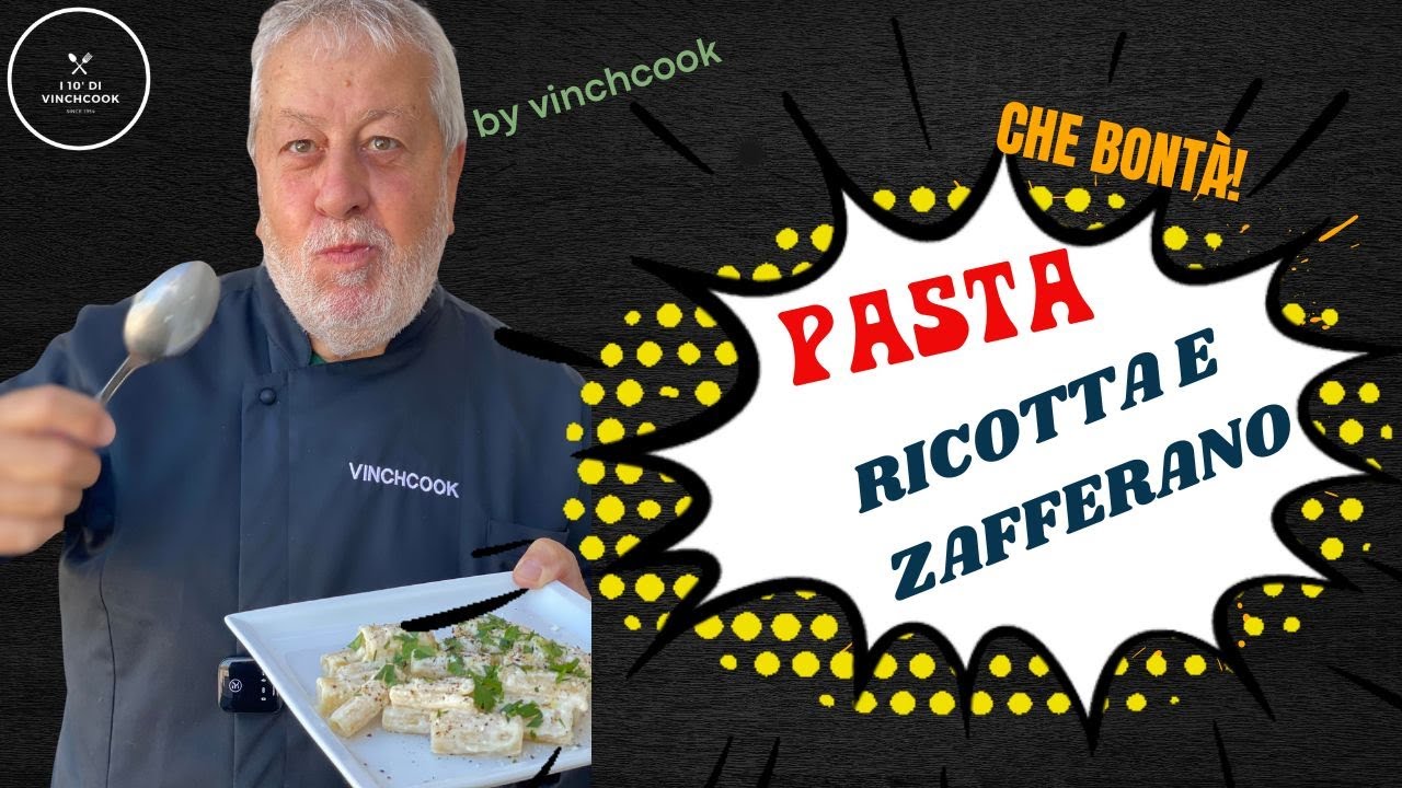 Pasta con ricotta e Zafferano