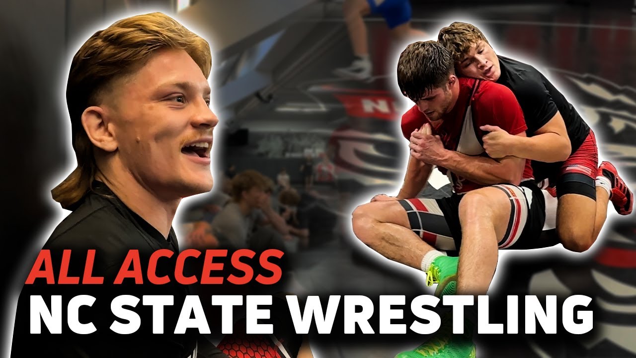 Inside A Division 1 Wrestling Practice With NC State