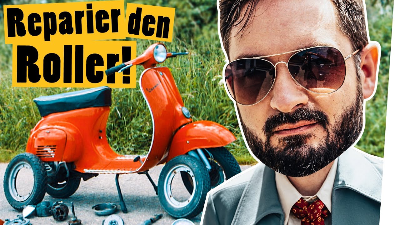 Bring die kaputte Vespa zum Laufen! Schrauber-Challenge || Das schaffst du nie!