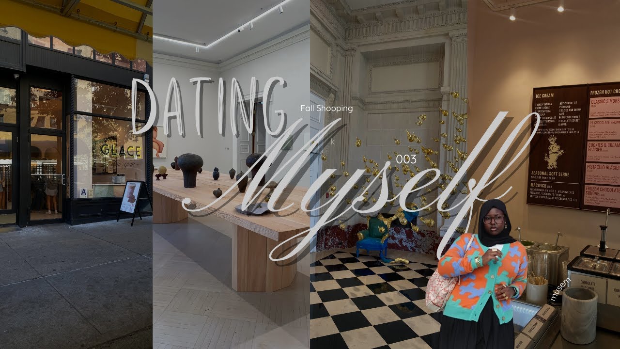 Solo Diaries 003 | Grwm, Museum Date, Fall Shopping, & More