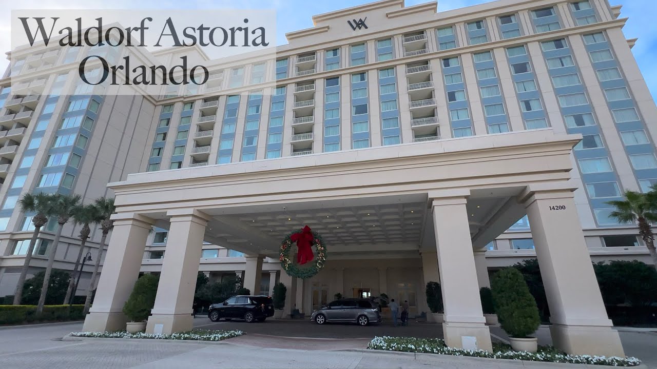 Waldorf Astoria Orlando - Resort and Disney View King Room Tour