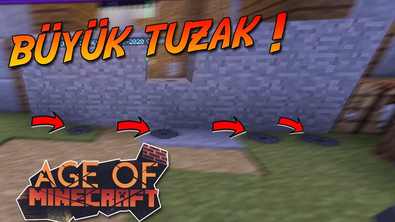 AGE OF MİNECRAFT ! - AZİZ BANA TUZAK KURDU !