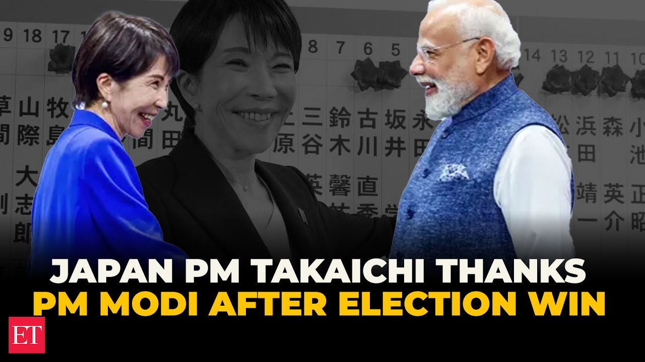 Japan PM Takaichi thanks PM Modi after election win, vows stronger Indo-Pacific ties
