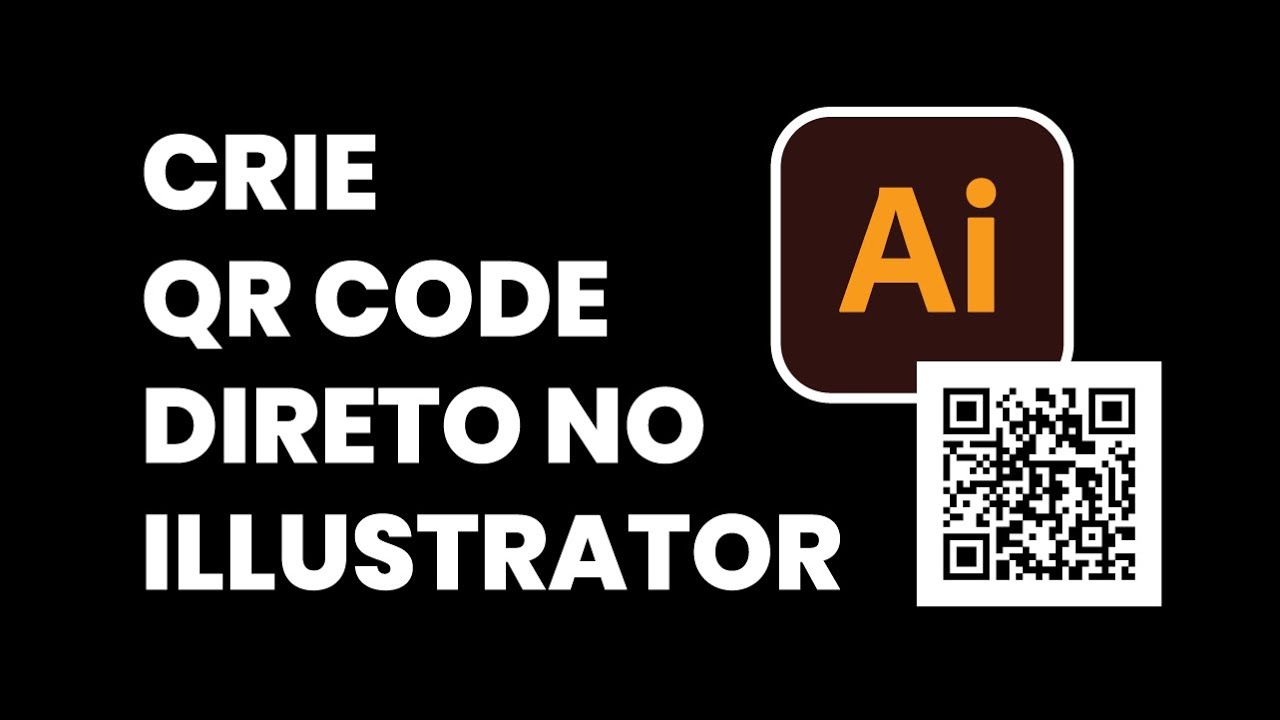 Como Gerar QR CODE direto no illustrator