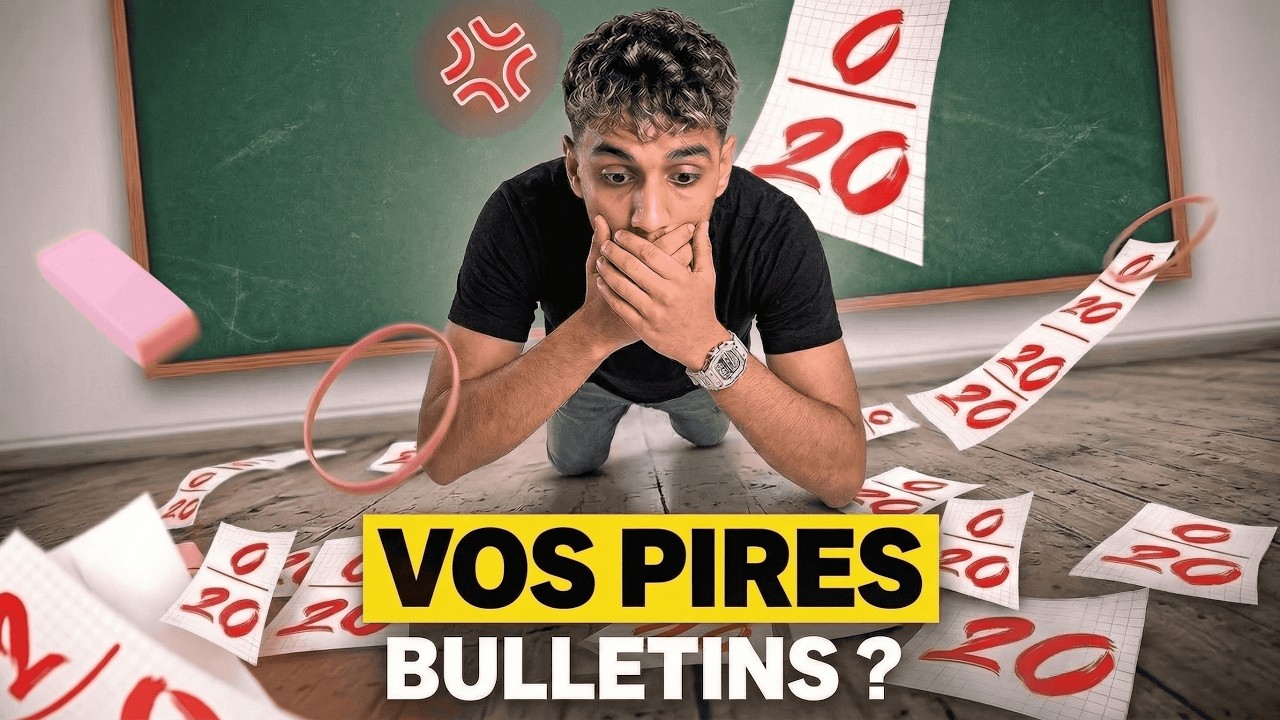 VOUS ÊTES ENCORE PIRES QUE MOI ?! 😭 (Je lis vos bulletins calamiteux)