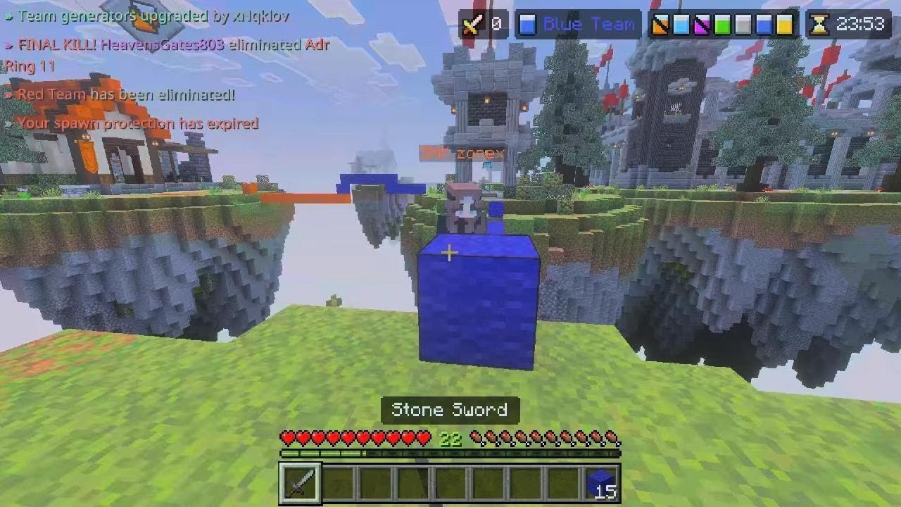 Bedwars With Vibrant Visuals
