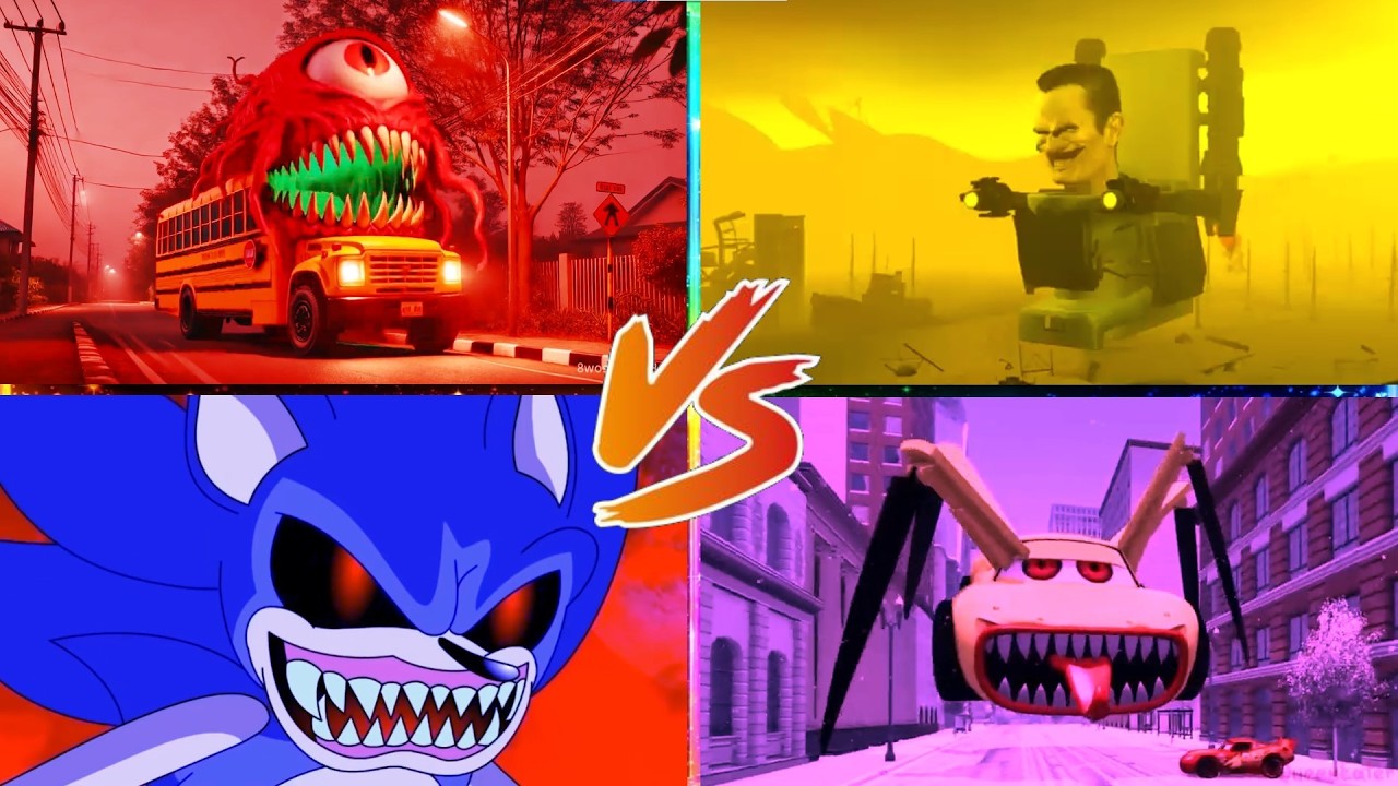 🚌SCHOOL BUS EATER🎶CoffinDance Song