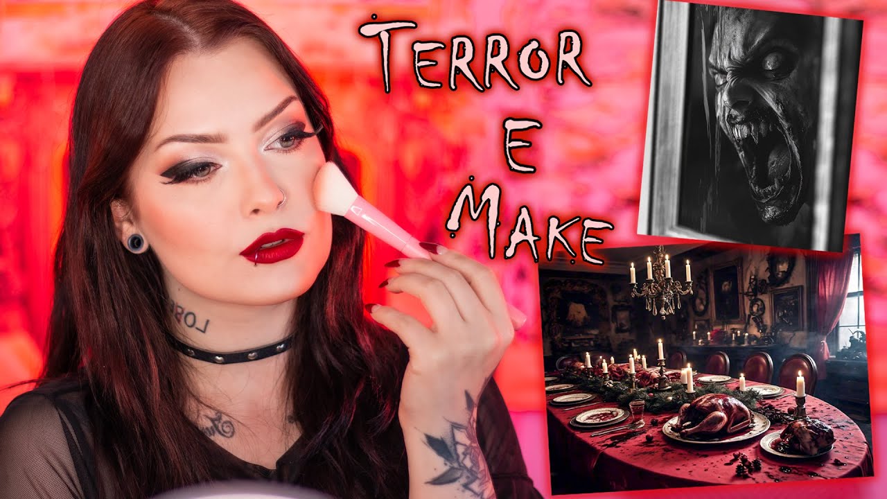 Terror e Make ep.68 | Lendo histórias de terror dos inscritos 👻