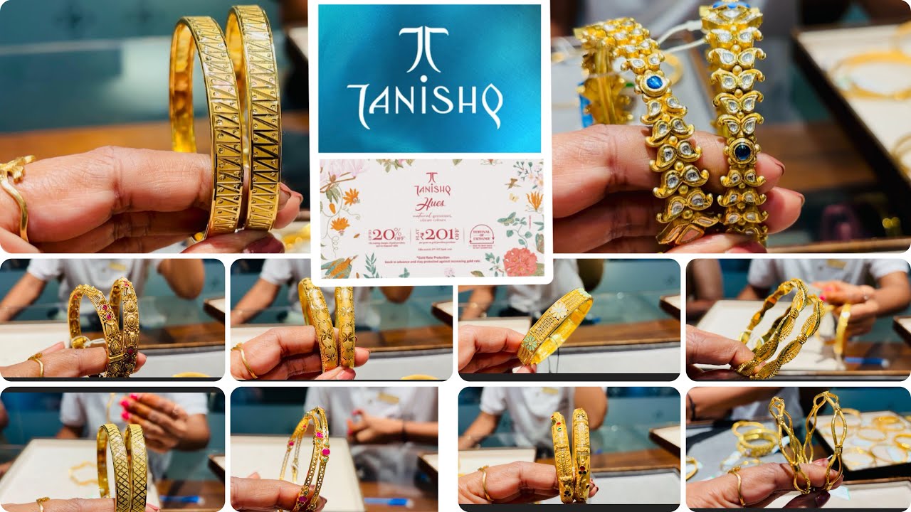 Latest 💫Tanishq Gold Bangles Designs 2026 |✨Tanishq New Gold Bangles Designs | Tanishq Gold bangles✨