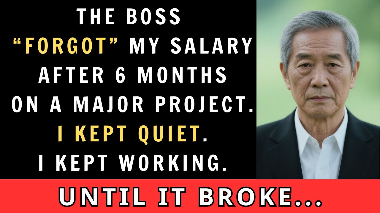 The Boss Forgot My Pay After 6 Months on a Project — Until the Company Lost $3M