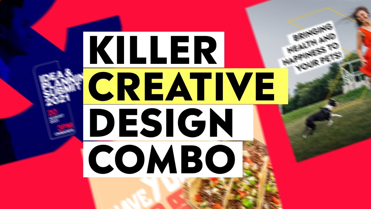 3 Killer CREATIVE Combinations in Graphic Design
