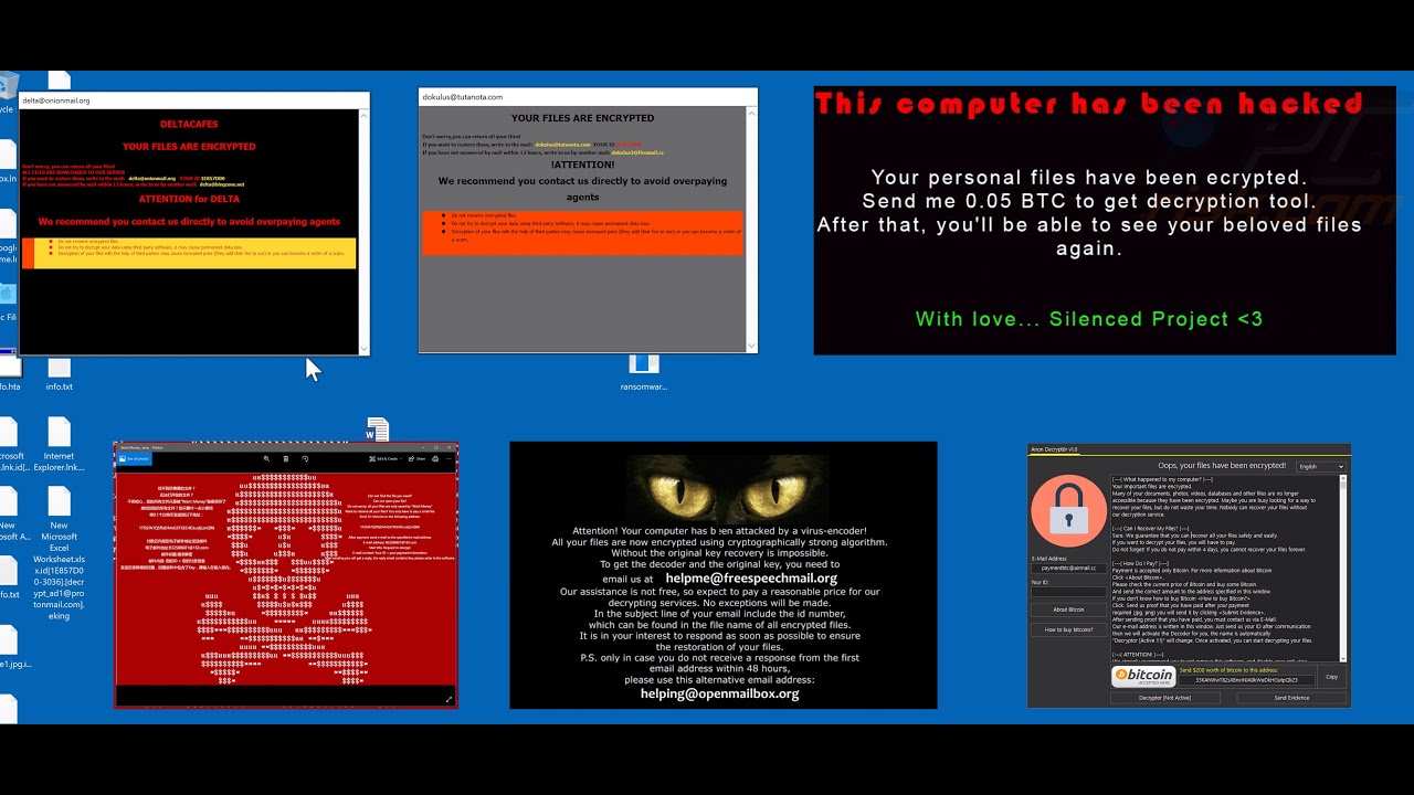What steps should be taken in case of a ransomware infection?