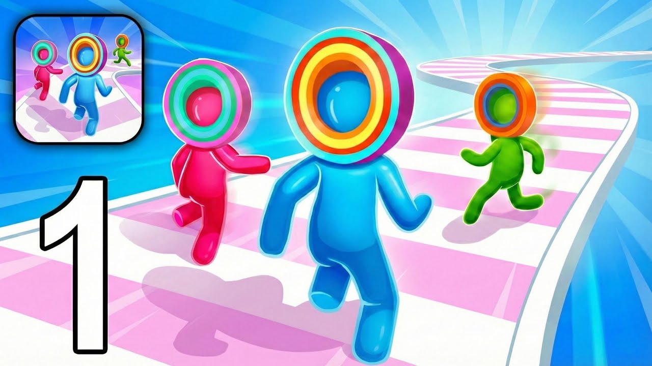 Layer Man 3D: Run & Collect – Gameplay Walkthrough Part 1 | Layer Rush Gameplay (Android & iOS)