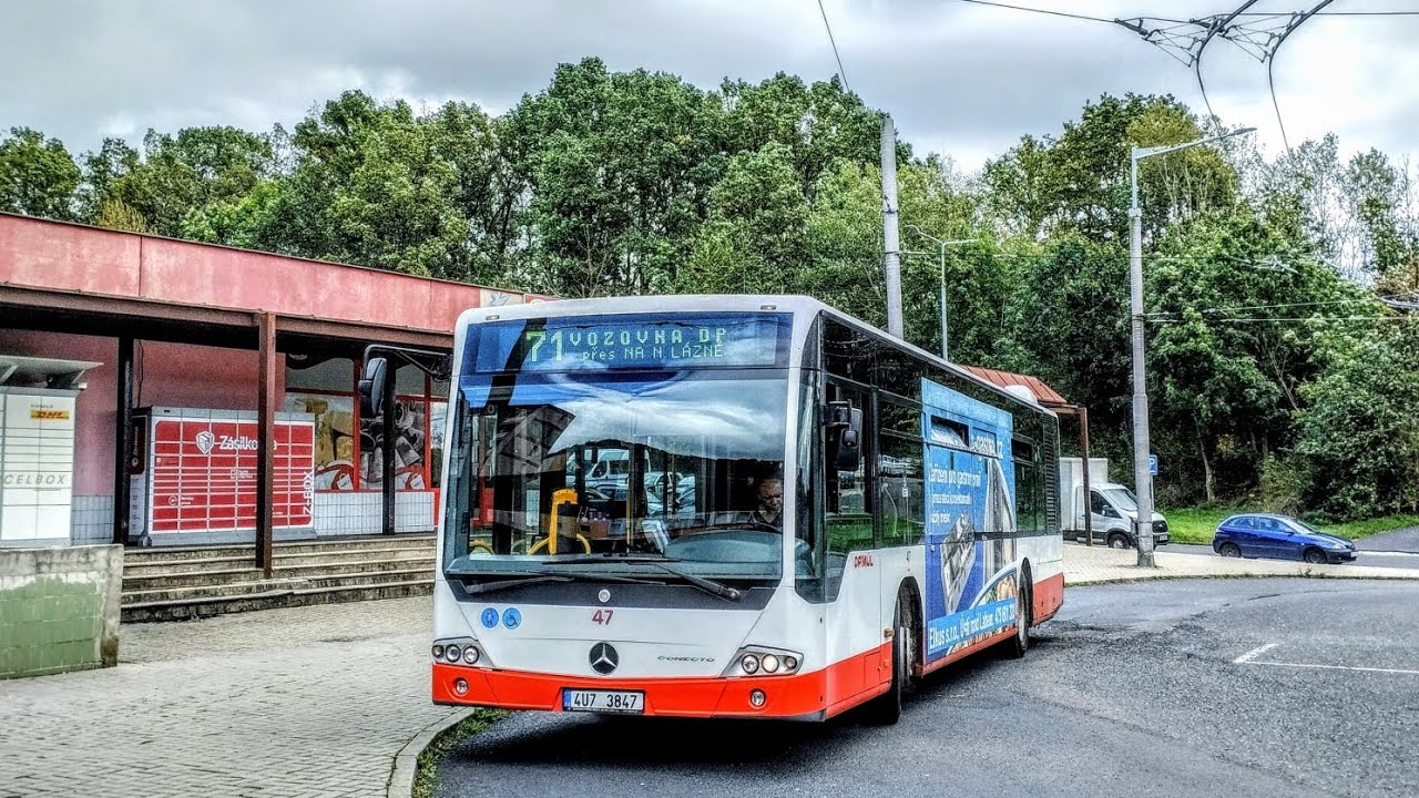 DPMUL | Mercedes-Benz Conecto LF #47 | Linka 71, Krásné Březno - Mírové náměstí