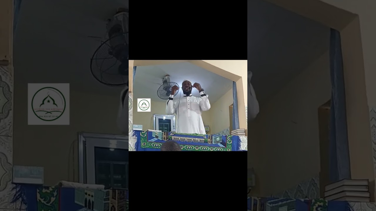 Sermon du vendredi par Abou Adam Mohamed sidibé 