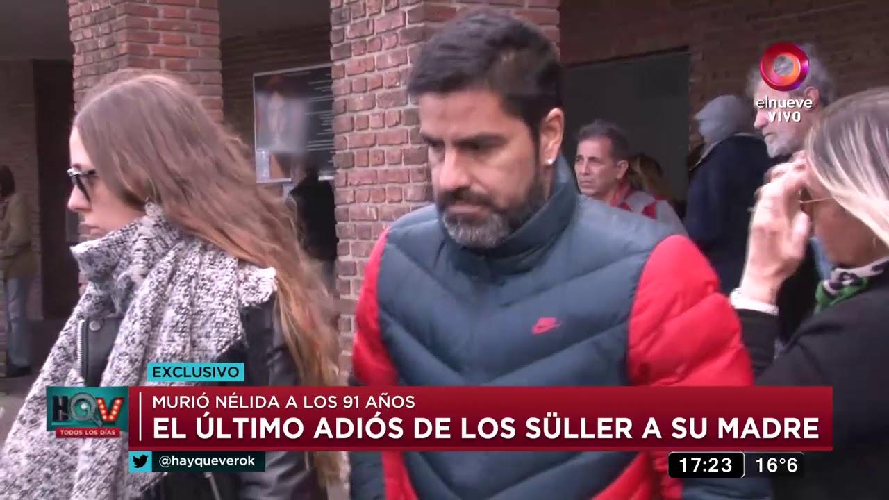 El último adiós de los Süller a su madre