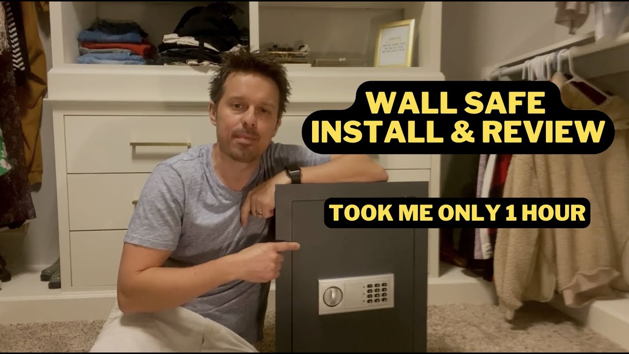 How to Install a Wall Safe - Paragon Lock & Safe Install & Review