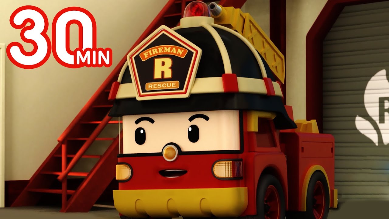 Broomstown Trip with Roy and 3 Little Cars | Cartoon for Kids | Robocar POLI TV