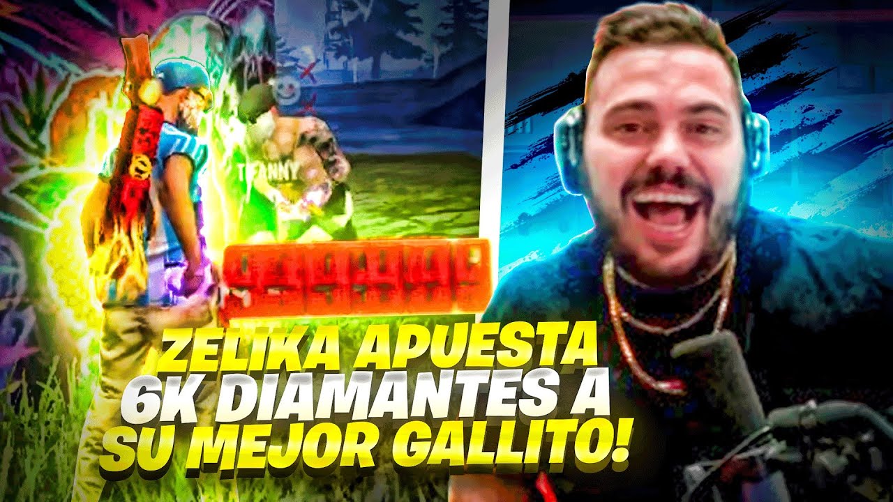 ZELIKA APUESTA 6K DE DIAMANTES A SU MEJOR GALLITO ÁNGEL V’O👹  - MOVIL VS MÓVIL