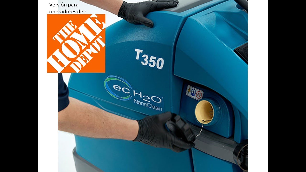 Tennant T350 Video de operación versión para Home Depot Mexico