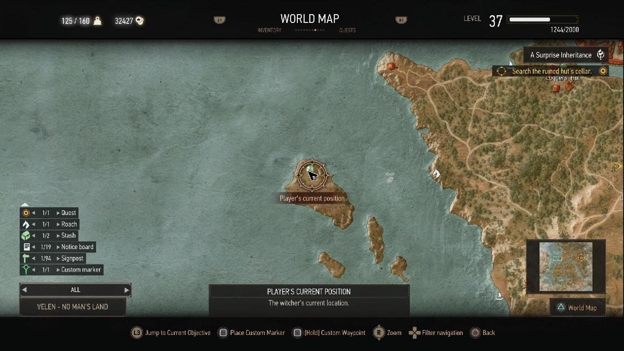 The Witcher 3: Wild Hunt zireael armor location