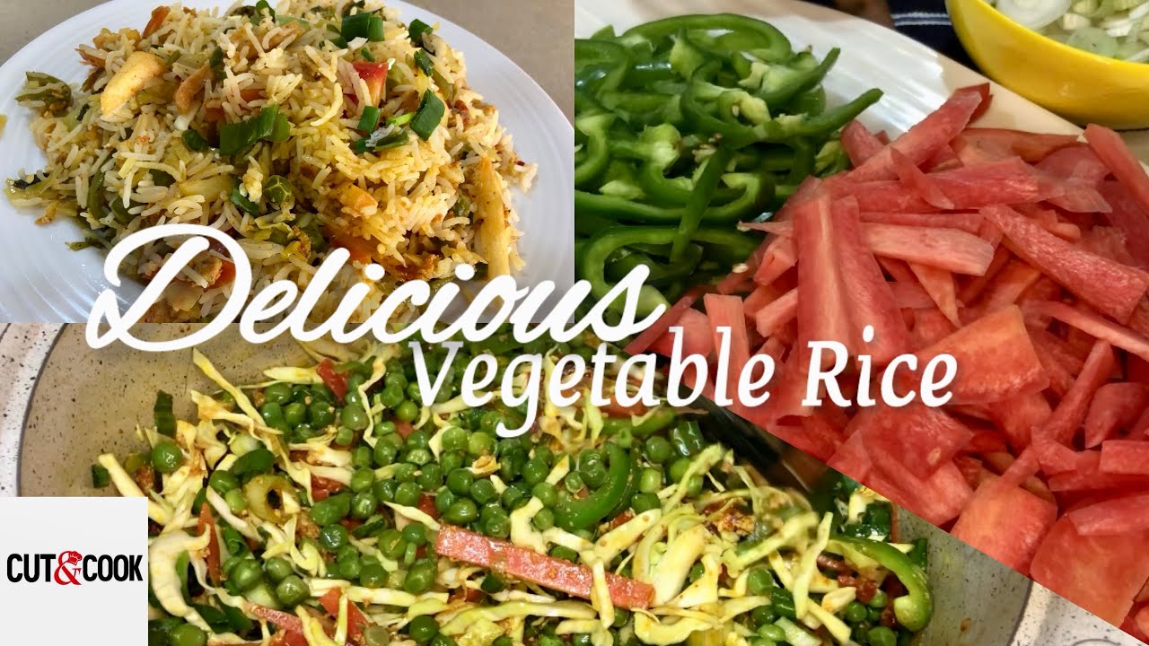 Vegetable Rice Recipe | Delicious Rice | chicken vegetables Rice | winer Special | @cut&cook2