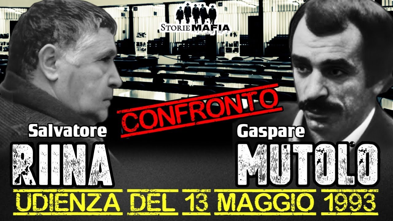 Confronto in aula: Salvatore Riina contro Gaspare Mutolo. #storiemafia