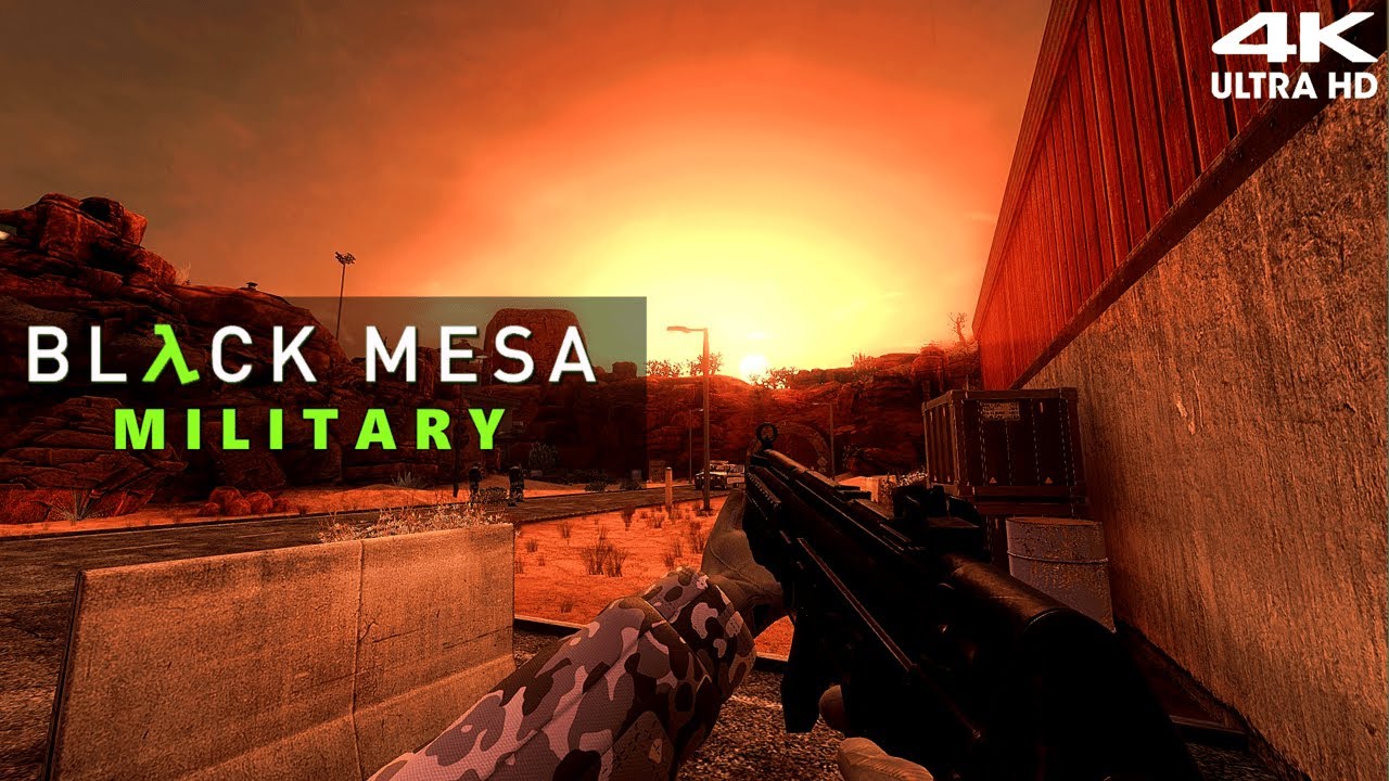 Black Mesa: Military - Remastered Full Walkthrough | Reshade Mod 4K