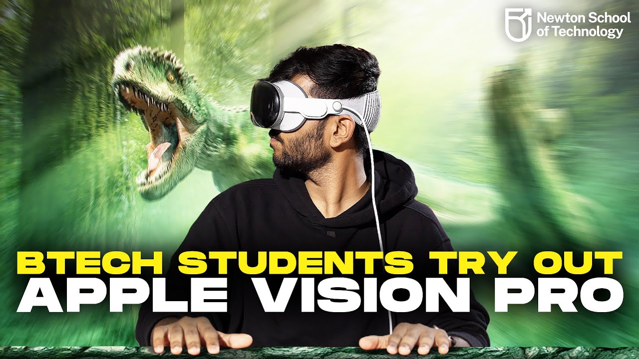 Mind-Blown: Young Innovators Test Apple Vision Pro!