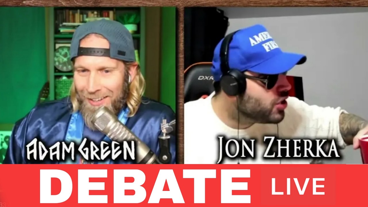 Jon Zherka heated Debate vs Adam Green