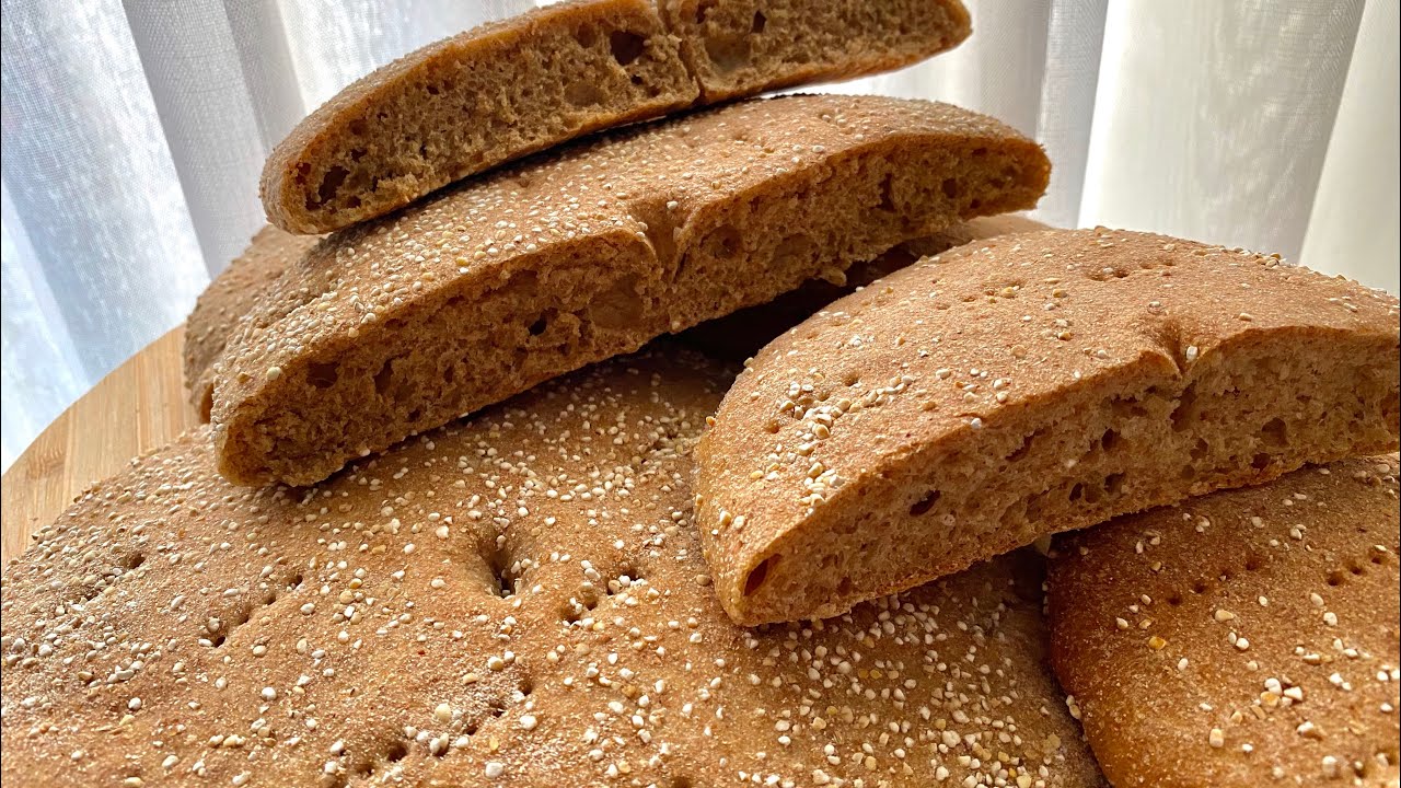 #MAROKKAANSE VOLKORENBROOD|| in de oven